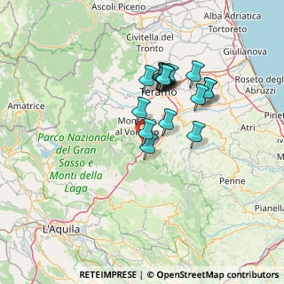 Mappa Salita del Castello, 64049 Tossicia TE, Italia (12.00471)