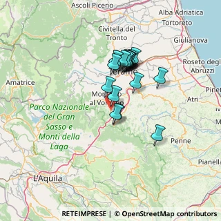 Mappa Salita del Castello, 64049 Tossicia TE, Italia (11.5125)