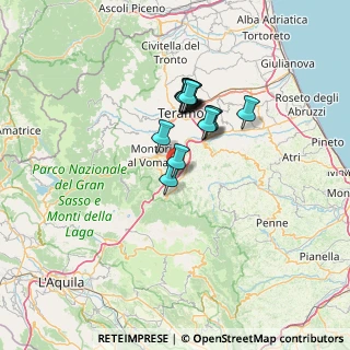 Mappa Via San Rocco, 64042 Colledara TE, Italia (10.464)