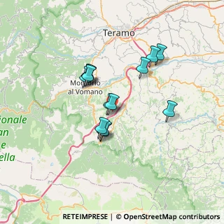 Mappa Via San Rocco, 64042 Colledara TE, Italia (5.87615)