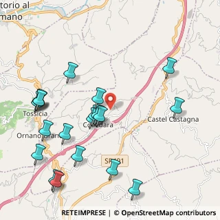Mappa Via San Rocco, 64042 Colledara TE, Italia (2.5575)