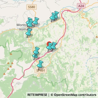 Mappa Via San Rocco, 64042 Colledara TE, Italia (3.85909)