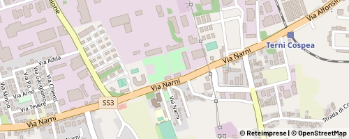 Mappa Terni