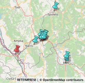 Mappa Via San Valentino, 05100 Terni TR, Italia (9.43417)