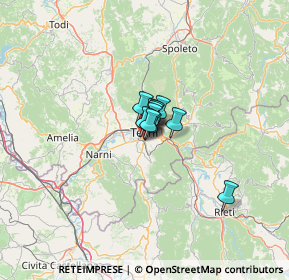 Mappa Via San Valentino, 05100 Terni TR, Italia (4.22545)