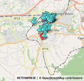 Mappa Via San Valentino, 05100 Terni TR, Italia (1.4055)