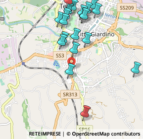 Mappa Via San Valentino, 05100 Terni TR, Italia (1.205)