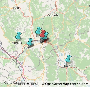 Mappa Strada dei Pioppi, 05100 Terni TR, Italia (9.05636)