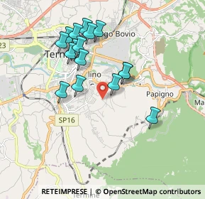 Mappa Strada dei Pioppi, 05100 Terni TR, Italia (1.81813)