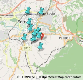 Mappa Strada dei Pioppi, 05100 Terni TR, Italia (1.38273)