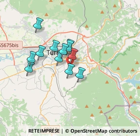 Mappa Strada dei Pioppi, 05100 Terni TR, Italia (2.635)