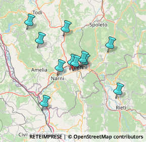 Mappa Strada di Recentino, 05100 Terni TR, Italia (12.81091)