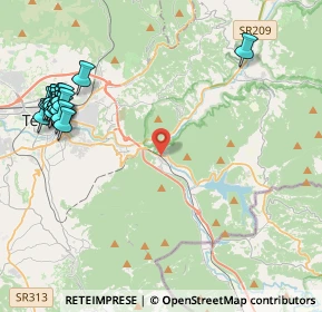 Mappa Via P. Montesi, 05100 Terni TR, Italia (5.737)