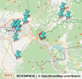 Mappa Via P. Montesi, 05100 Terni TR, Italia (5.21308)