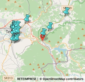 Mappa Via P. Montesi, 05100 Terni TR, Italia (5.28263)