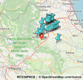 Mappa 64049 Tossicia TE, Italia (11.3615)