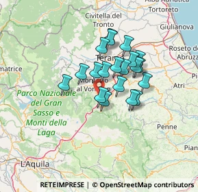Mappa 64049 Tossicia TE, Italia (10.283)