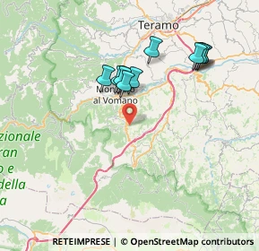 Mappa 64049 Tossicia TE, Italia (6.93545)