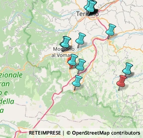 Mappa 64049 Tossicia TE, Italia (9.371)
