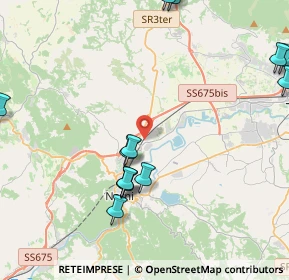 Mappa STRADA MARATTA BASSA Km 8.700, 05035 Narni Scalo TR, Italia (5.88867)