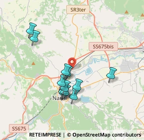 Mappa STRADA MARATTA BASSA Km 8.700, 05035 Narni Scalo TR, Italia (3.48083)