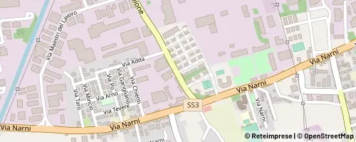 Mappa Terni