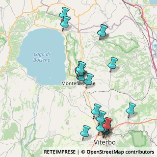 Mappa Via A. Rubuano, 01027 Montefiascone VT, Italia (9.7155)