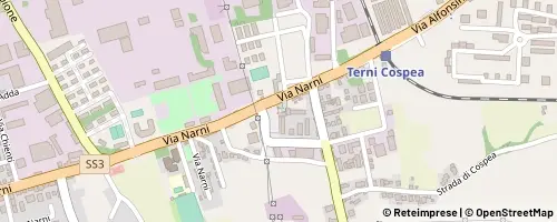Mappa Terni