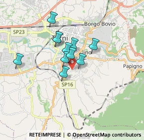 Mappa Viale Trento, 05100 Terni TR, Italia (1.31)