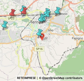 Mappa Viale Trento, 05100 Terni TR, Italia (2.38545)