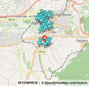 Mappa Viale Trento, 05100 Terni TR, Italia (1.47625)