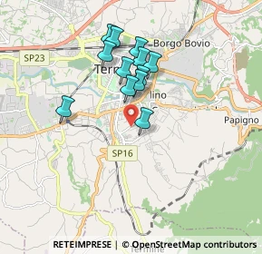 Mappa Viale Trento, 05100 Terni TR, Italia (1.53417)