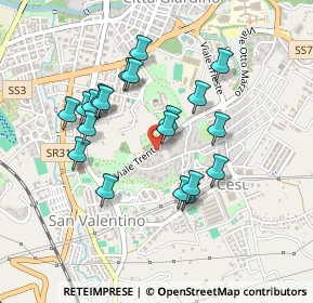 Mappa Viale Trento, 05100 Terni TR, Italia (0.4285)