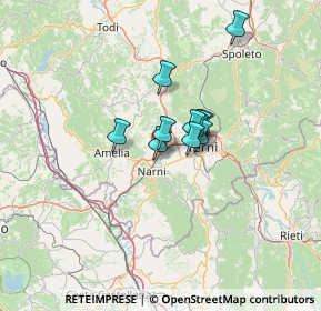 Mappa Strada di Maratta Bassa, 05035 Narni Scalo TR, Italia (8.21818)