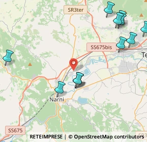 Mappa Strada di Maratta Bassa, 05035 Narni Scalo TR, Italia (5.68077)