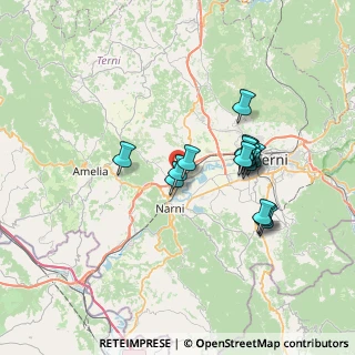 Mappa Strada di Morellino, 05035 Narni TR, Italia (6.31933)