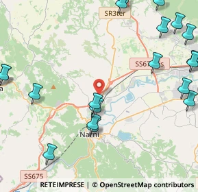 Mappa Strada di Morellino, 05035 Narni TR, Italia (6.3845)