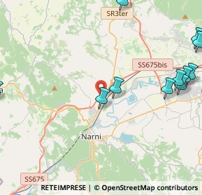 Mappa Strada di Morellino, 05035 Narni TR, Italia (5.96636)