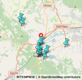 Mappa Strada di Morellino, 05035 Narni TR, Italia (3.3525)