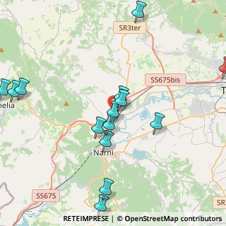Mappa Strada di Morellino, 05035 Narni TR, Italia (5.00357)