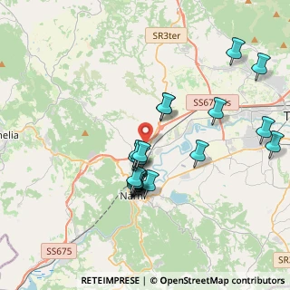 Mappa Strada di Morellino, 05035 Narni TR, Italia (3.7425)