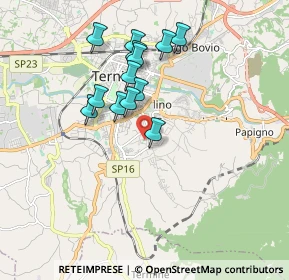 Mappa Via degli Oleandri, 05100 Terni TR, Italia (1.65154)