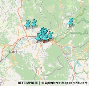 Mappa Via A. Altobelli, 05100 Terni TR, Italia (3.46667)