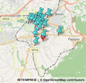 Mappa Via A. Altobelli, 05100 Terni TR, Italia (1.6215)