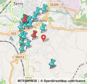 Mappa Via A. Altobelli, 05100 Terni TR, Italia (1.079)