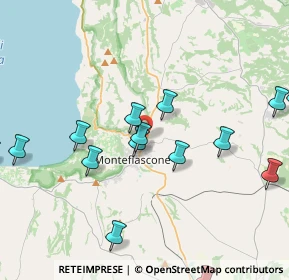 Mappa Via A. Volpini, 01027 Montefiascone VT, Italia (6.172)