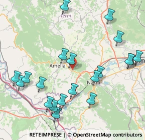 Mappa Via Ferro, 05022 Amelia TR, Italia (9.9495)
