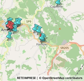 Mappa Via Ferro, 05022 Amelia TR, Italia (2.7455)