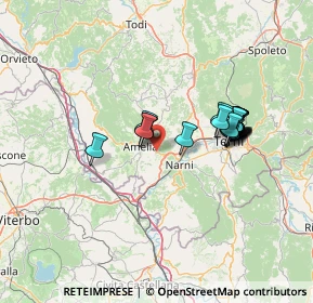 Mappa Via Ferro, 05022 Amelia TR, Italia (12.6925)