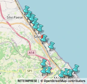 Mappa Via Venezia, 64028 Silvi TE, Italia (2.60647)